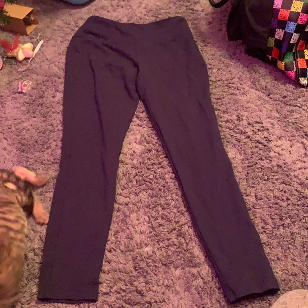 Navy blue womens leggings